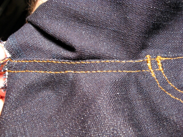Jeans Sew-Along: Yoke, Inseams and Side Seams – Thread Theory