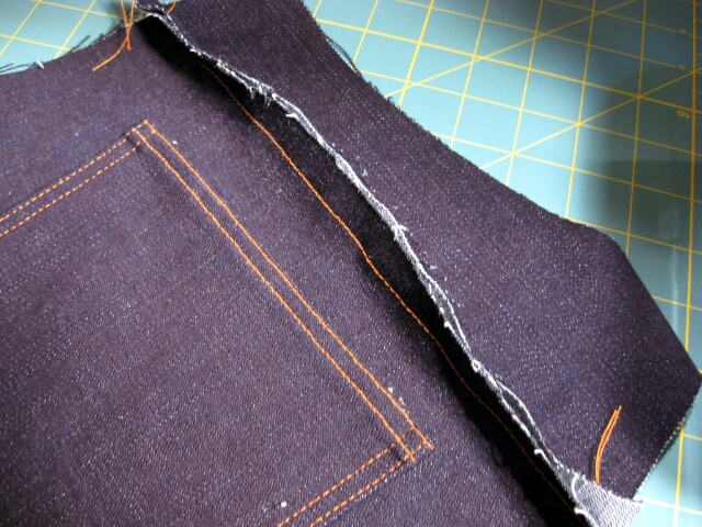 Jeans Sew-Along: Yoke, Inseams and Side Seams – Thread Theory