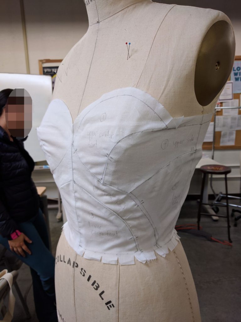 Bias and Bustiers: Draping Class Update | Line of Selvage