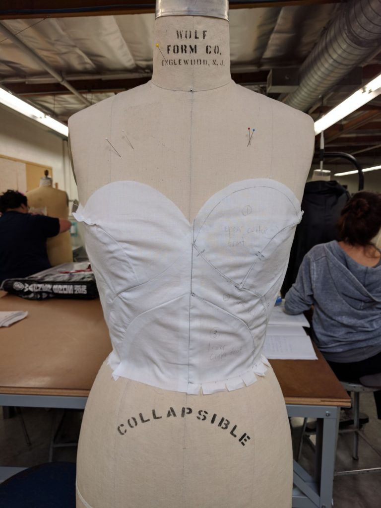 Bias and Bustiers: Draping Class Update | Line of Selvage